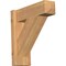 Ekena Millwork Traditional Smooth Craftsman Outlooker, Western Red Cedar, 5 1/2"W x 16"D x 16"H OUT06X16X16TRA04SWR - alternate 1